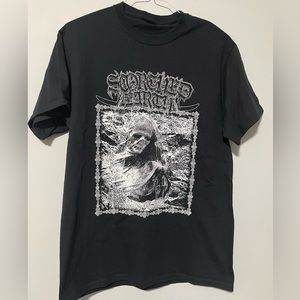 BRAND NEW MEDIUM MENS SCORCHED EARTH BAND TEE